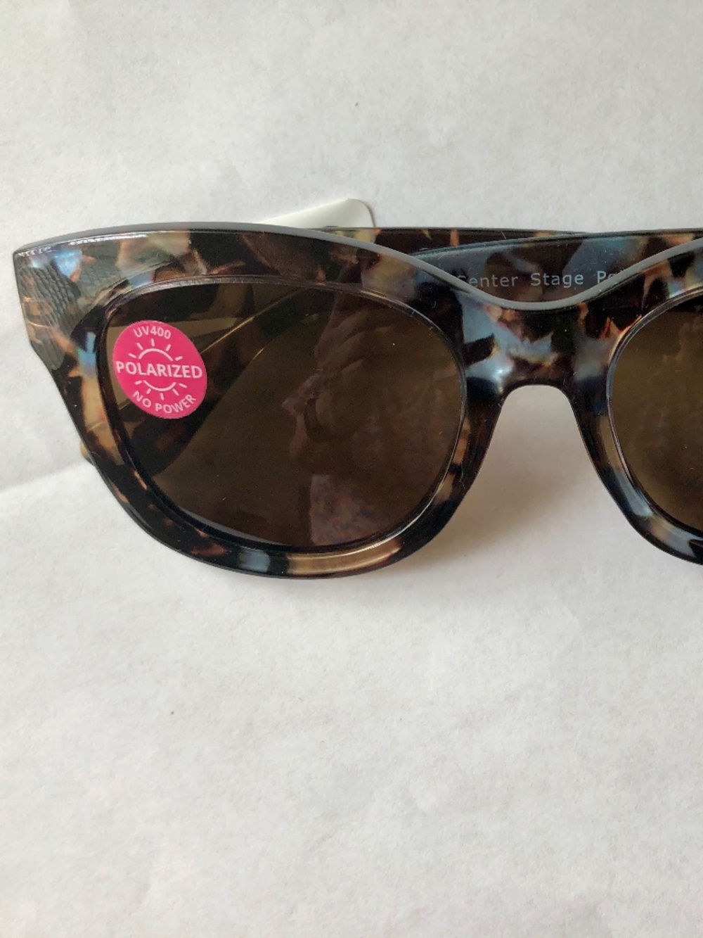 New Peepers Center Stage Blue Quartz Sunglasses